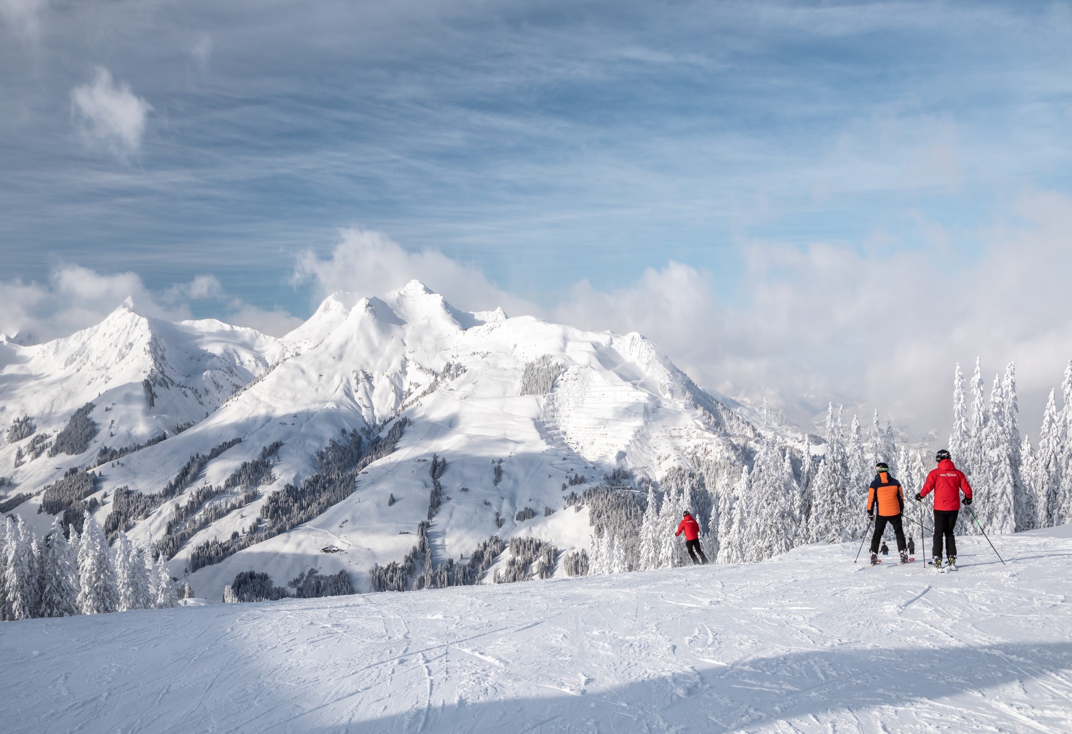 Skifahren Winter Skigebiete Saalbach 28